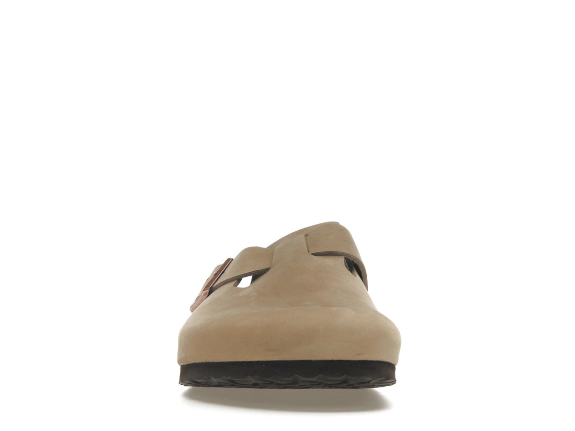 Birkenstock Boston Oiled Leather Tobacco Brown