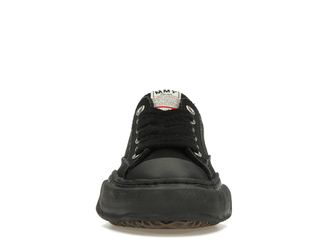 Maison Mihara Yasuhiro Peterson OG Sole Canvas Low Black Black
