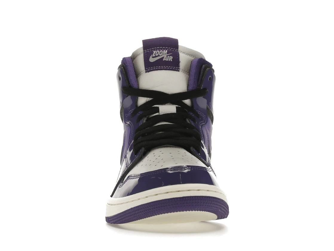 Jordan 1 High Zoom Air CMFT Purple Patent (Damen)