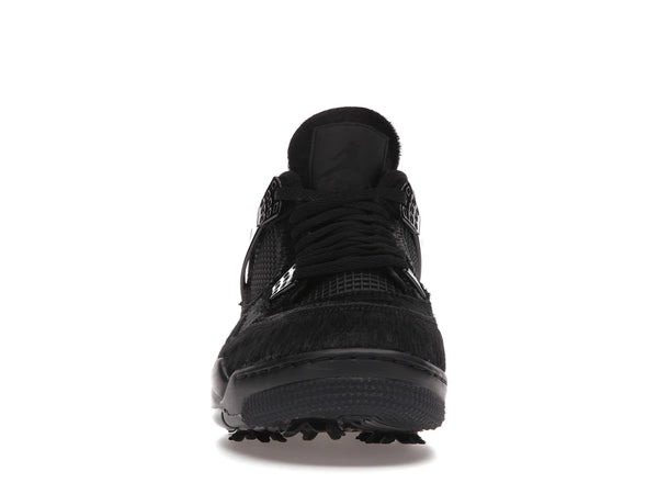 Jordan 4 Retro Golf Black Cat Pony Hair