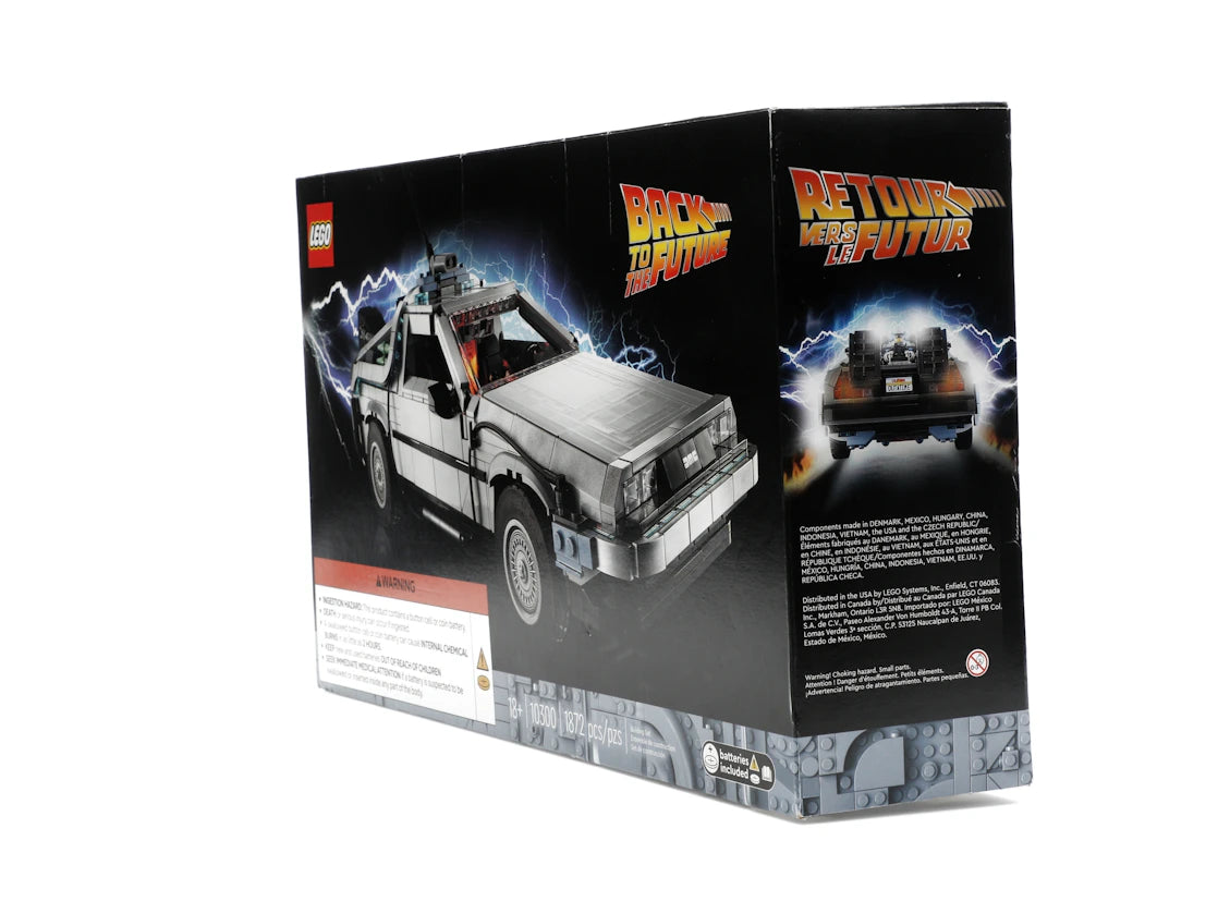 LEGO Back to the Future Delorean Time Machine Set 10300