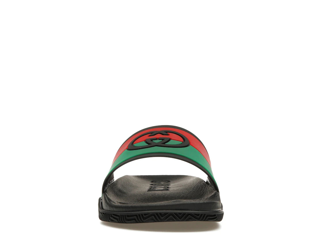 Gucci Slide Interlocking G Black