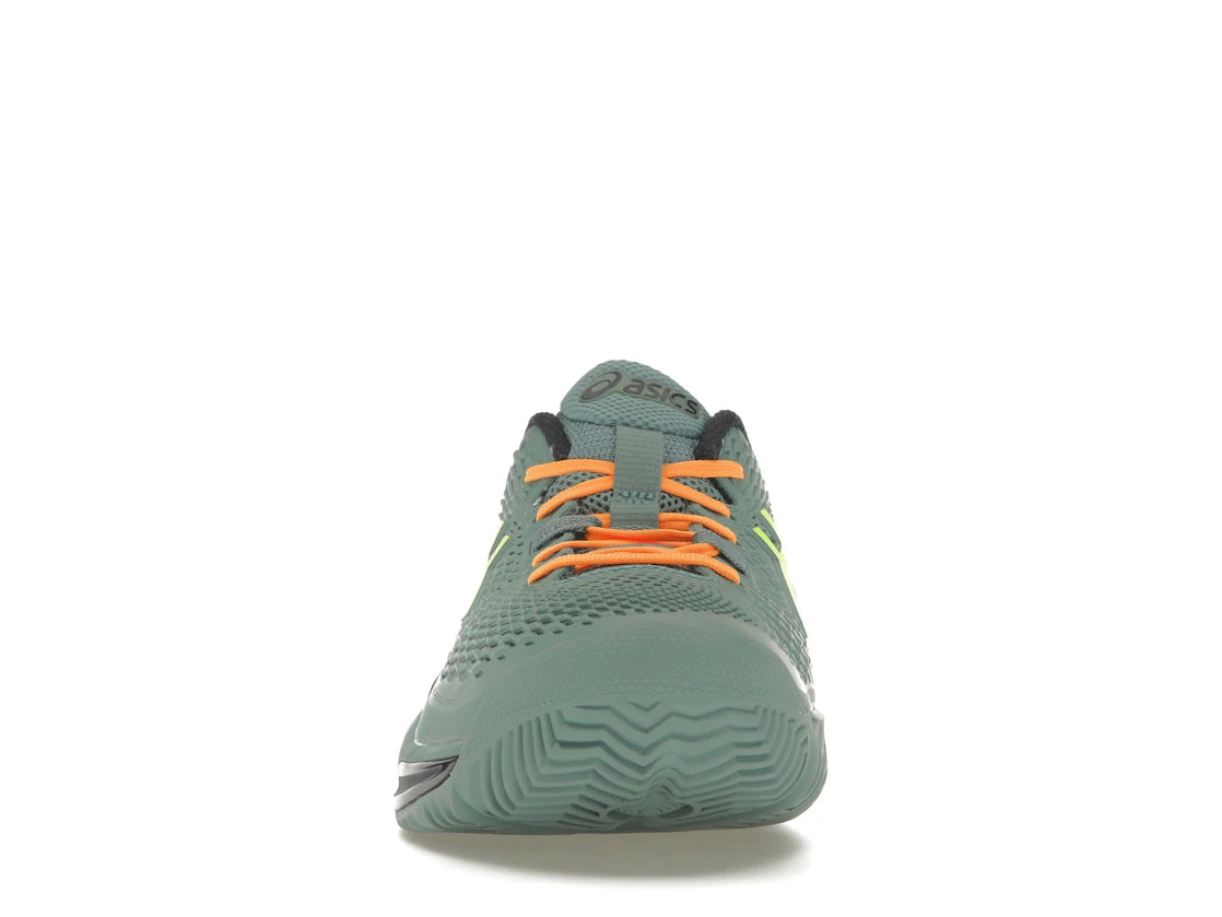 ASICS Gel-Resolution 9 Padel Celadon Sicherheitsgelb - vue secondaire B
