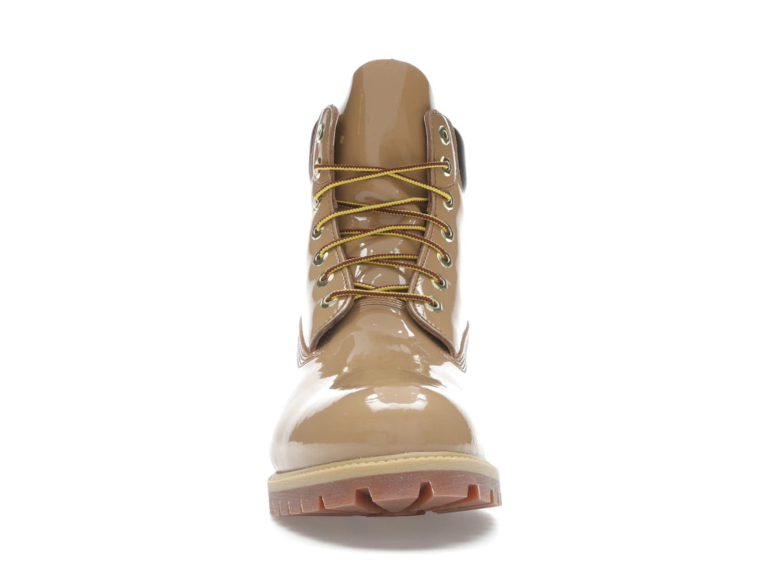 Timberland 6" Premium Waterproof Patent Boots Finch Wheat