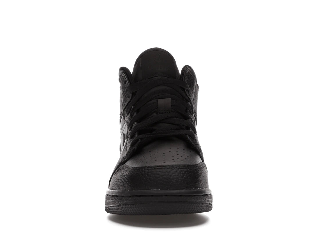 Jordan 1 Mid Schwarz (GS)