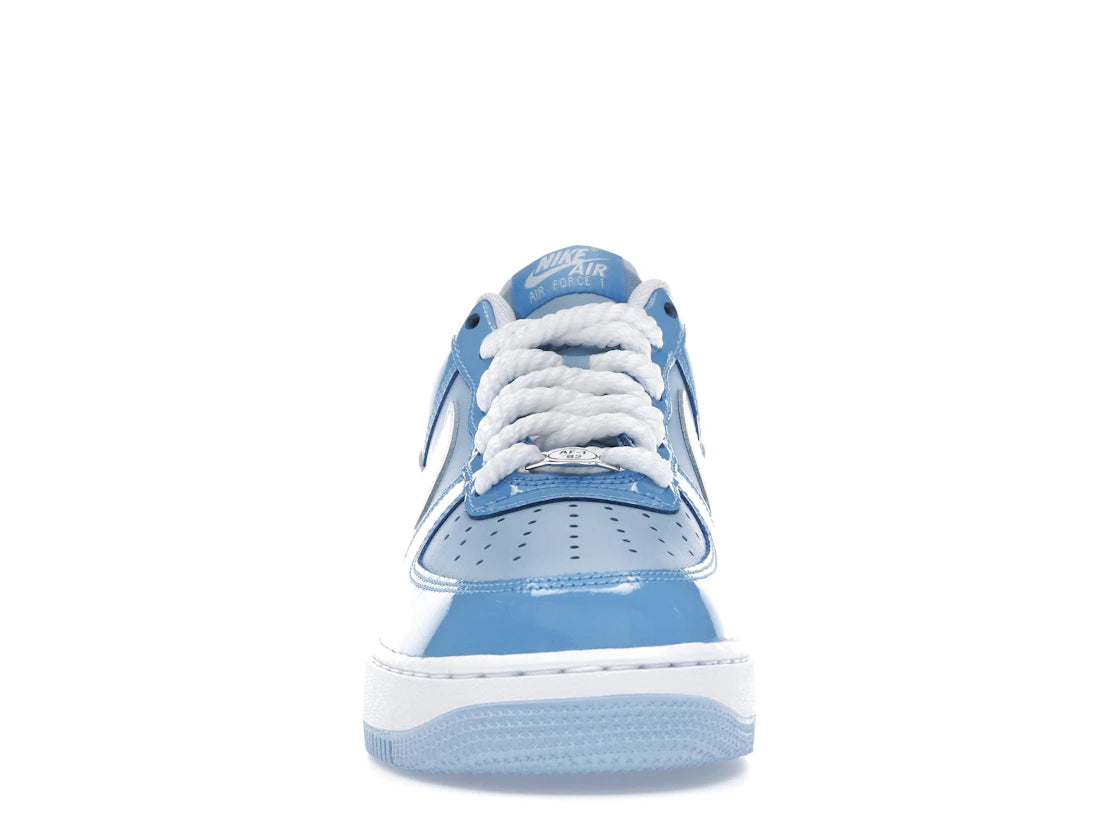 Nike Air Force 1 Low '07 LV8 Phychic Blue White Patent - vue secondaire B