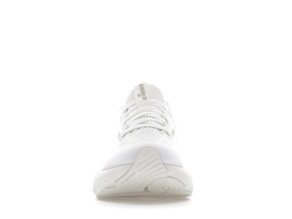 Brooks Glycerin 22 White White Grey (Women's)