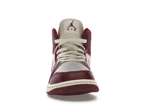 Jordan 1 Mid SE Tiki Leaf Team Red (Women's)