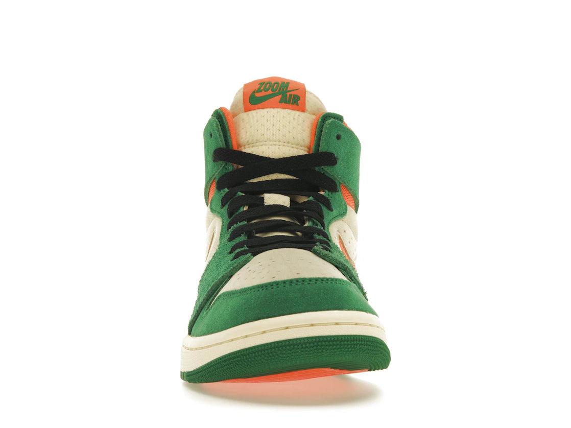 Jordan 1 High Zoom Air CMFT 2 Pine Green Orange Blaze (Women's)