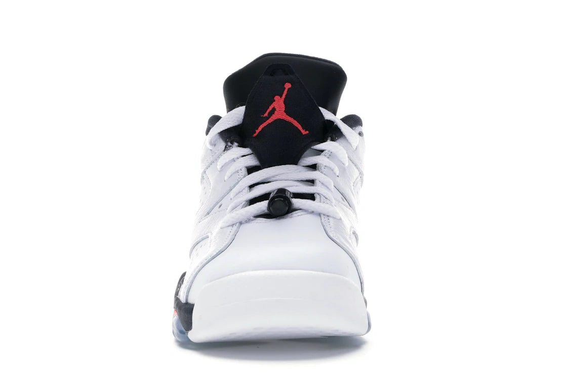 Jordan 6 Retro Low White Infrared 23 Black (GS)