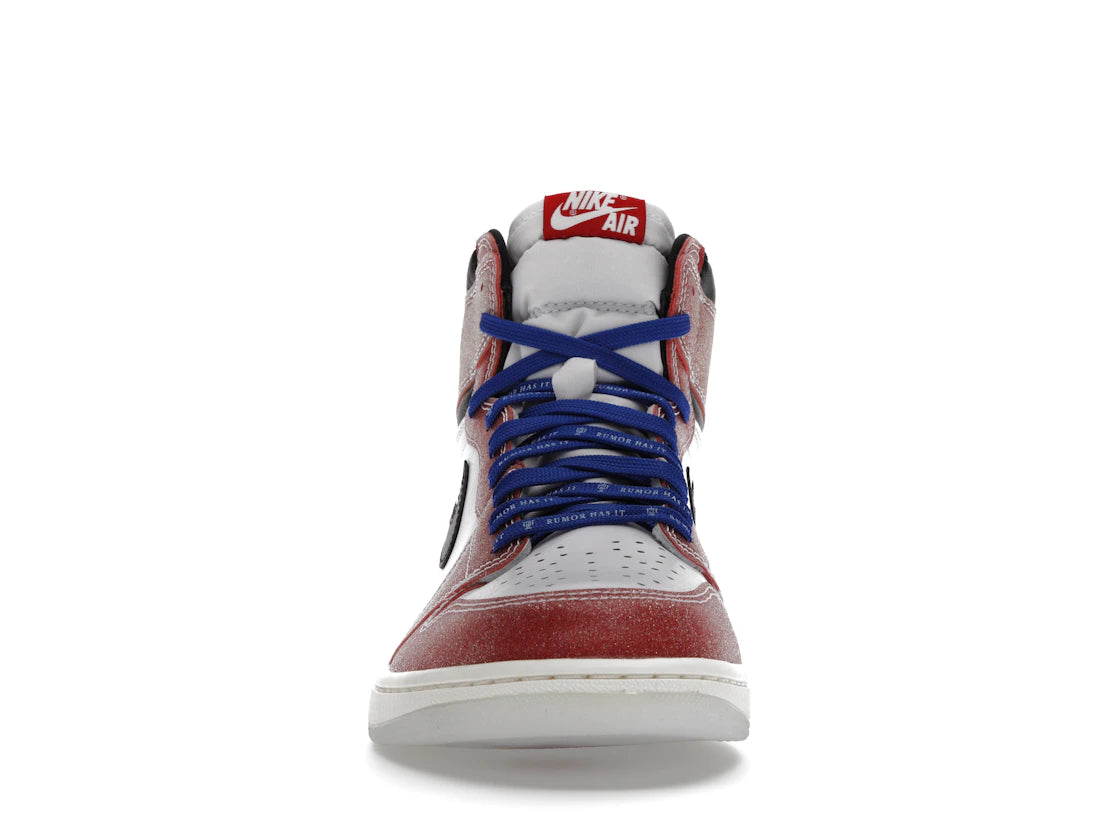 Jordan 1 Retro High Trophy Room Chicago (Friends and Family) (mit blauen Schnürsenkeln)