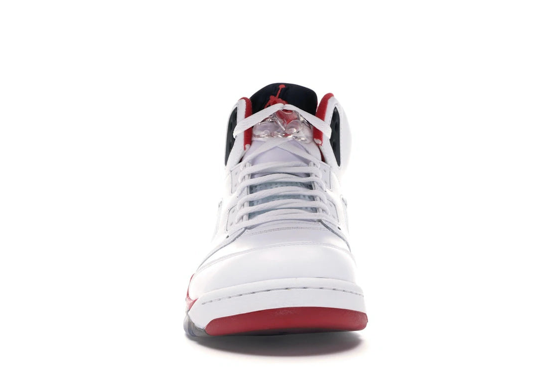 Jordan 5 Retro Fire Red Black Tongue (2013)
