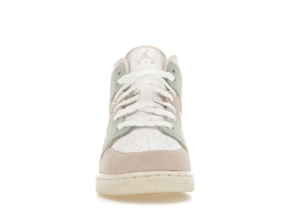 Jordan 1 Mid SE Pink Oxford (GS)