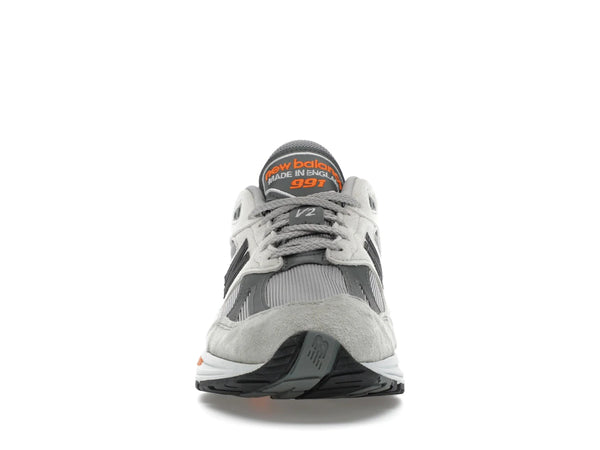 New Balance 991v2 MiUK Pelican Grey Orange