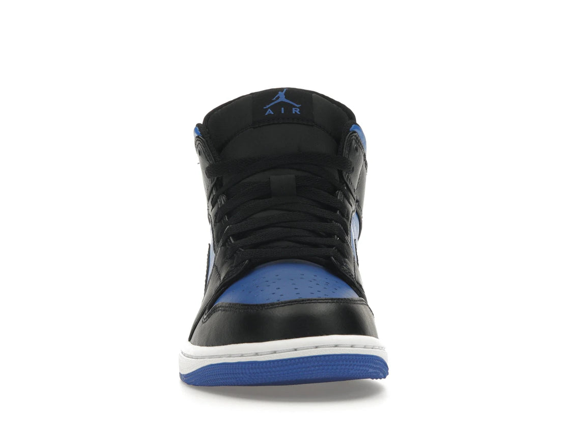 Jordan 1 Mid Black Royal Blue