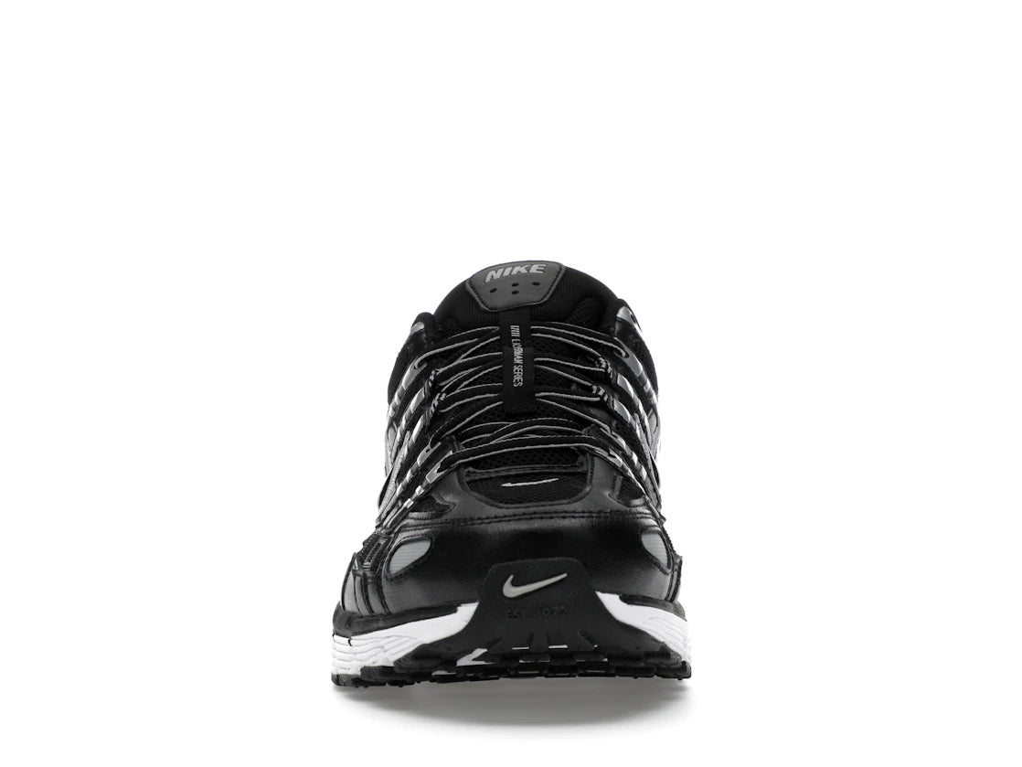 Nike P-6000 Schwarz Weiß Metallic Silber