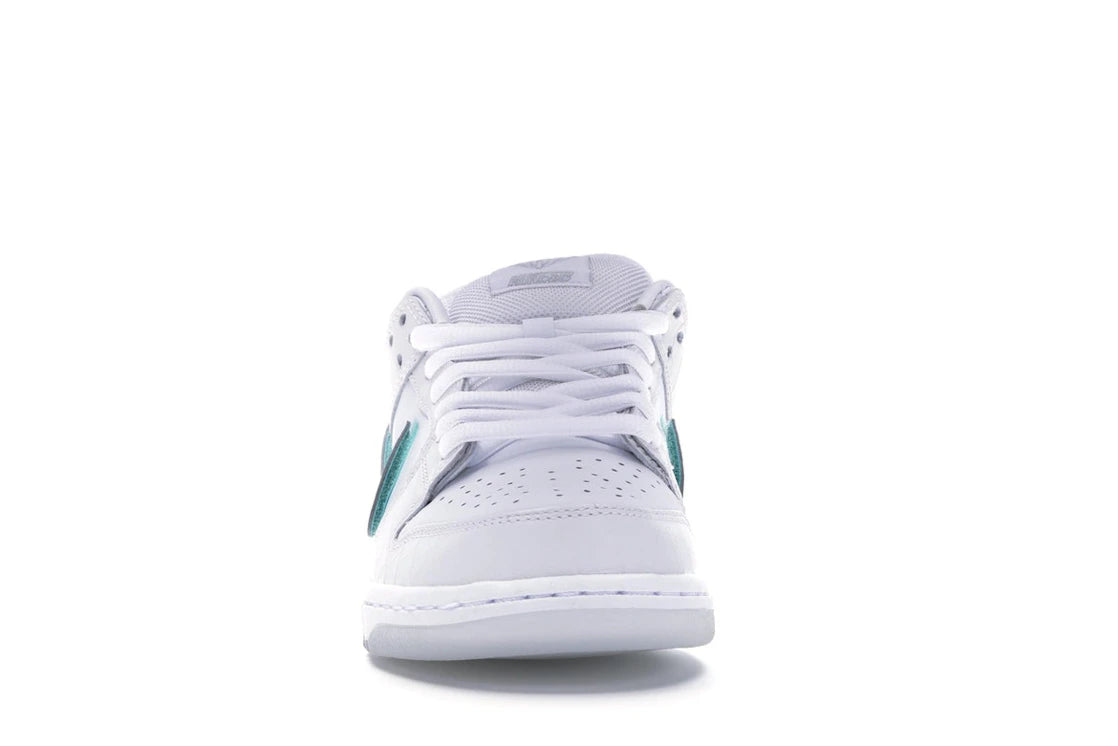 Nike SB Dunk Low Diamond Supply Co. White Diamond - vue secondaire B