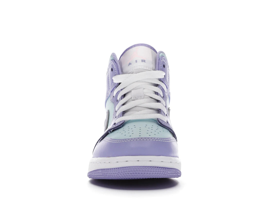 Jordan 1 Mid Purple Aqua (GS)