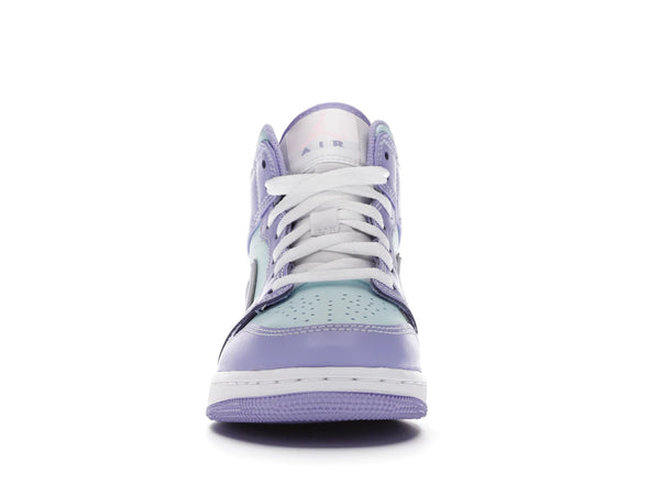 Jordan 1 Mid Purple Aqua (GS)
