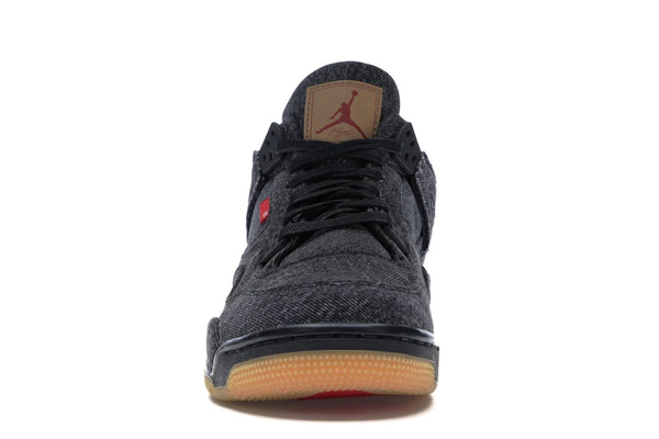 Jordan 4 Retro Levi's Schwarz (GS) (Etikett leer)