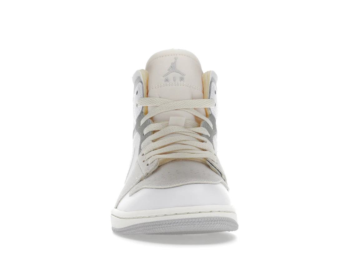 Jordan 1 Mid SE Craft Inside Out Weiß Grau