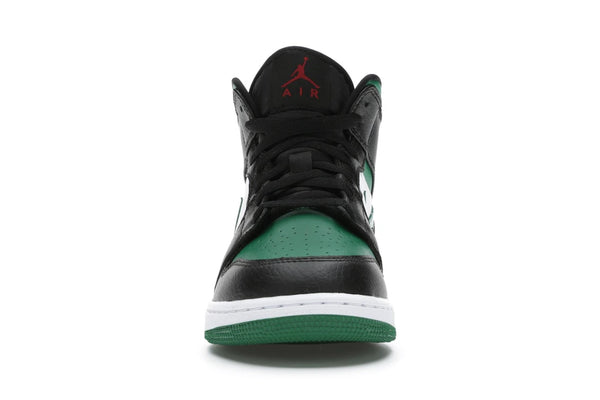 Jordan 1 Mid Green Toe (GS)