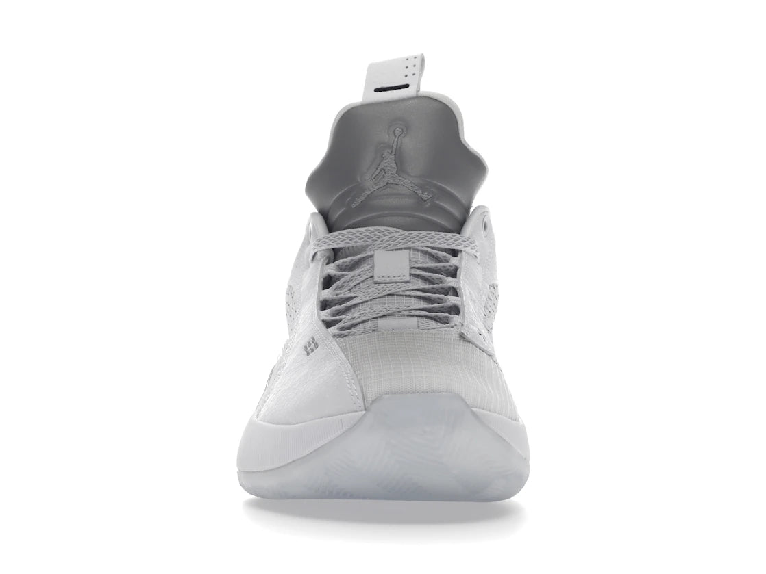 Jordan XXXV Low Metallic Silver (Clear Sole)