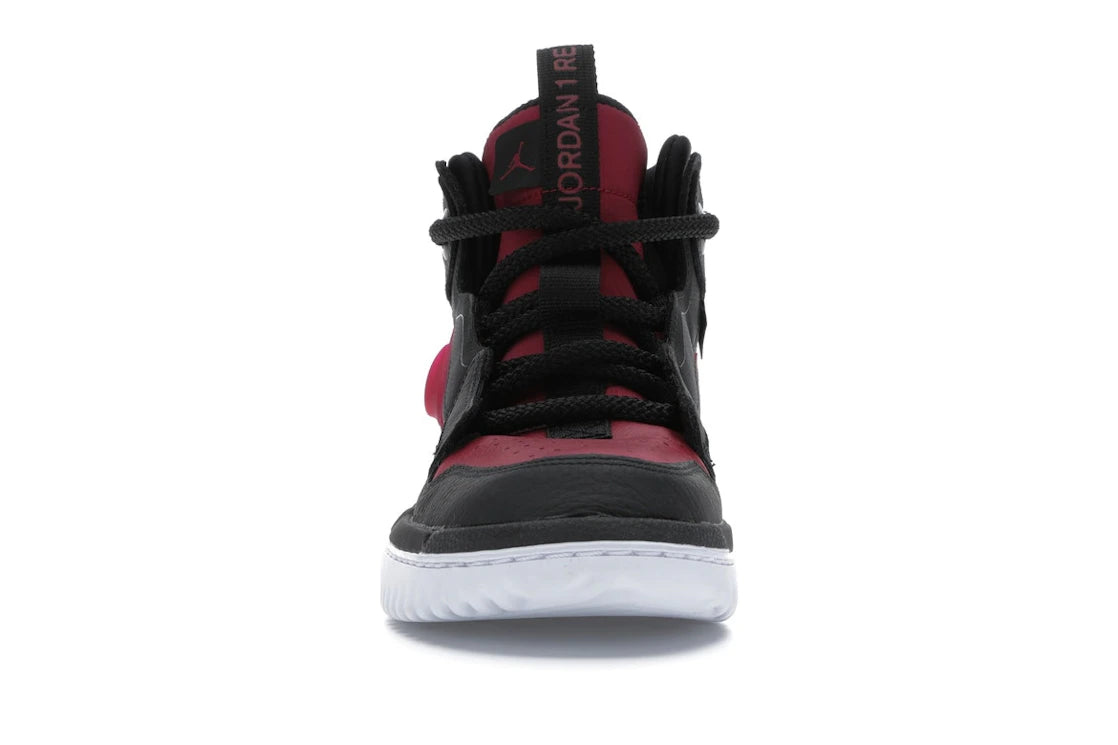 Jordan 1 High React Schwarz/Edelrot