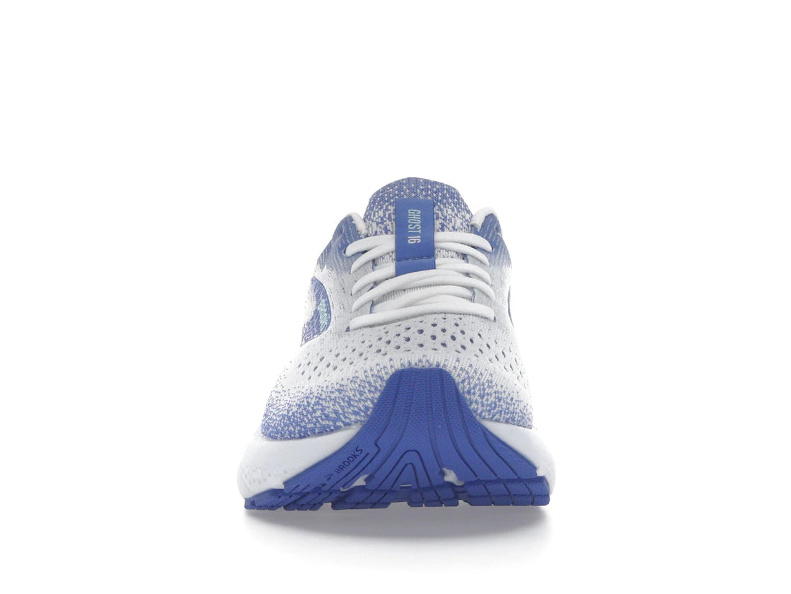 Brooks Ghost 16 White Amparo Blue Limpet Shell (Women's)