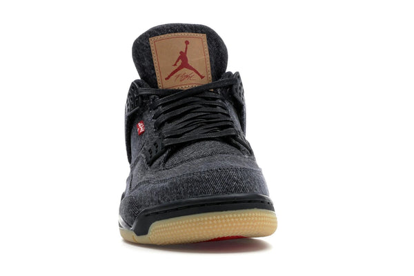 Jordan 4 Retro Levi's Schwarz (Levi's Tag)