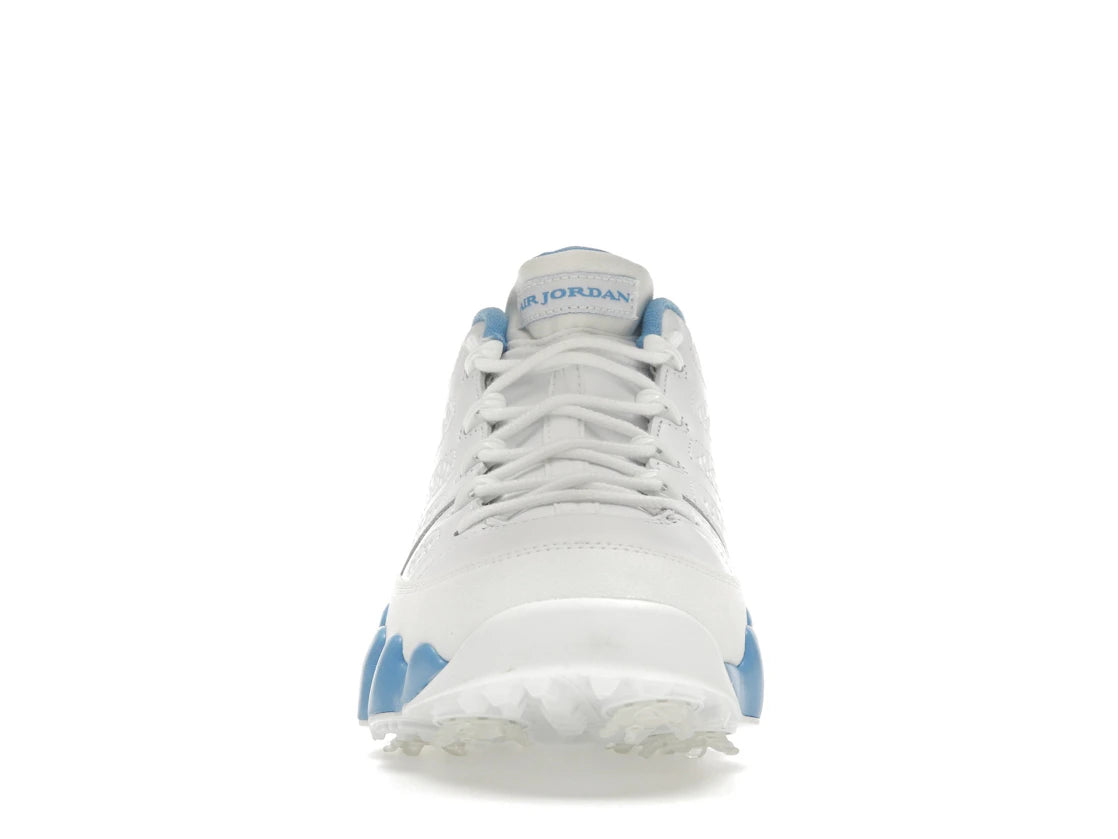 Jordan 9 Retro Low Golf White University Blue