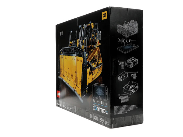 LEGO Technic App-Controlled Cat D11 Bulldozer Set 42131 Yellow/Black
