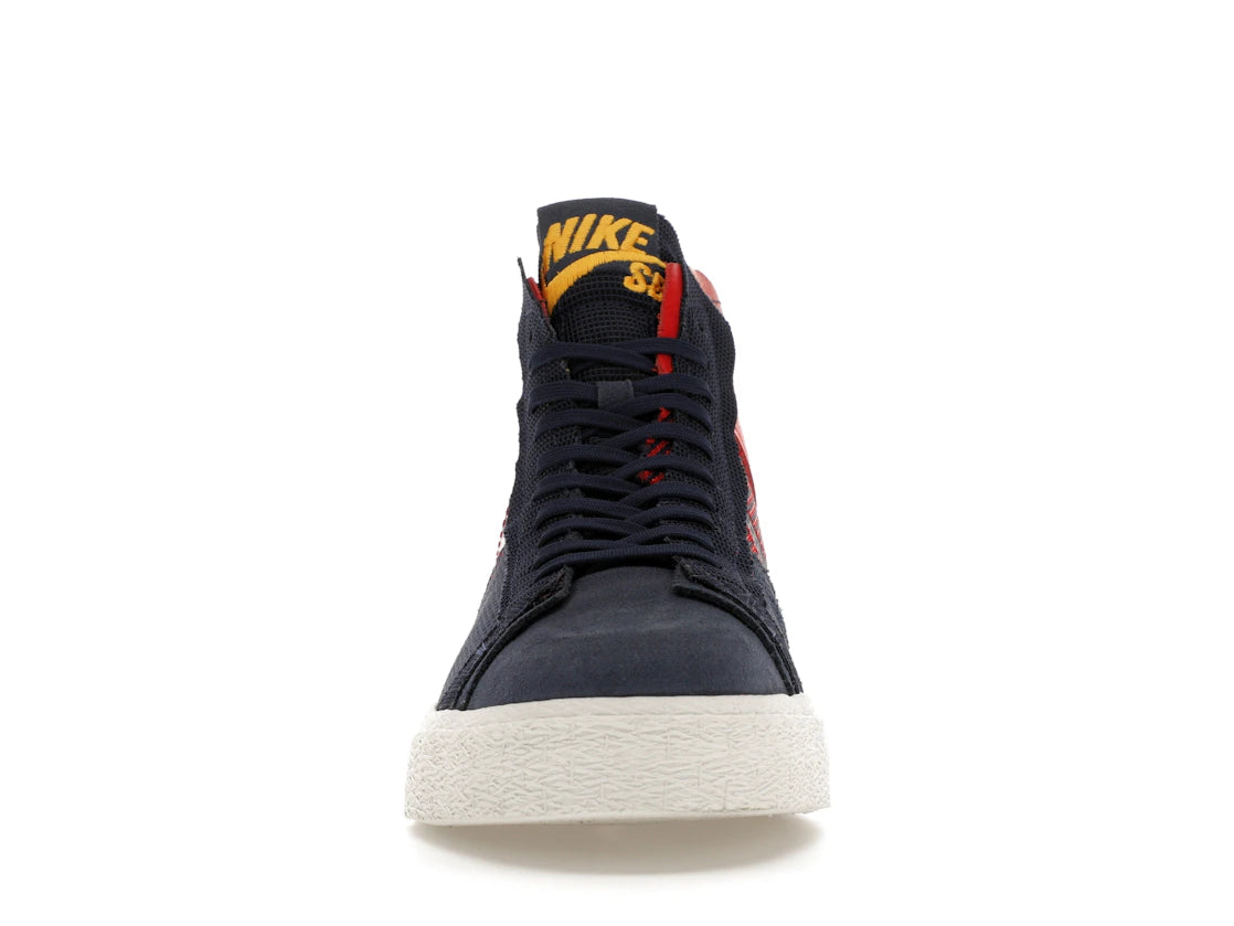 Nike SB Zoom Blazer Mid Premium Deconstructed Barcelona - vue secondaire B