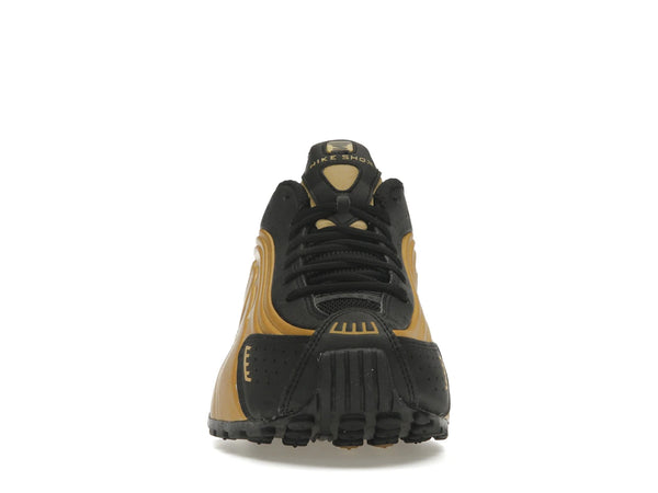 Nike Shox R4 Black Metallic Gold (Women's)
