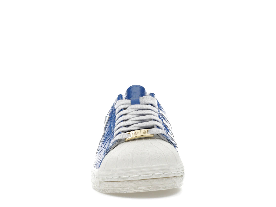 adidas Superstar Vintage Bape Blue White - vue secondaire B