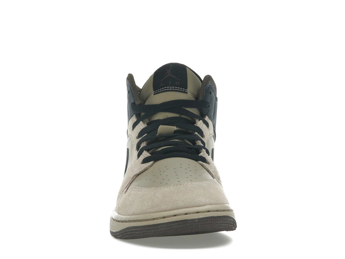 Jordan 1 Mid Khaki Baroque Brown