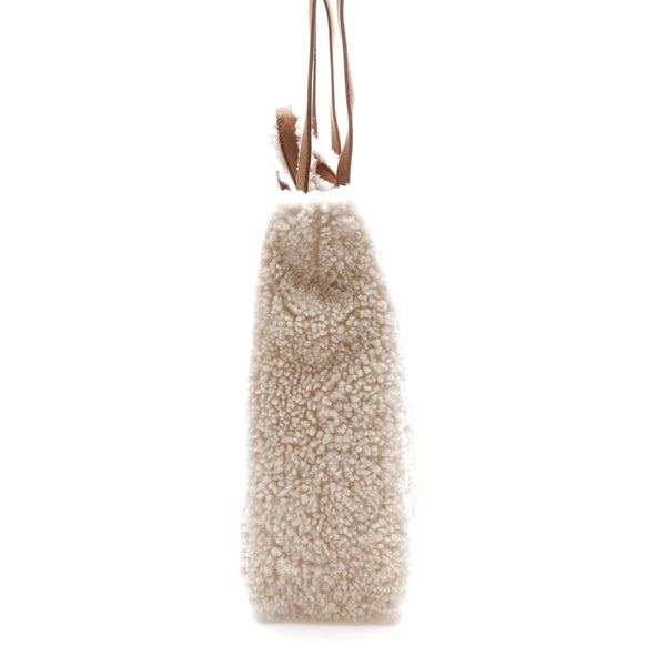 Telfar x UGG Reverse Shopping Bag Medium Natural