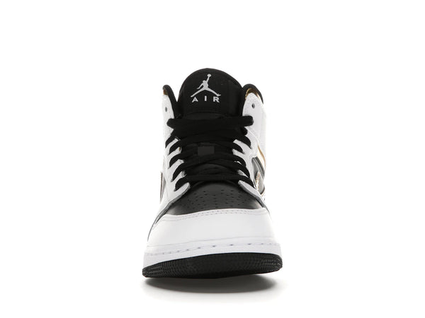 Jordan 1 Mid White Gold Black (GS)