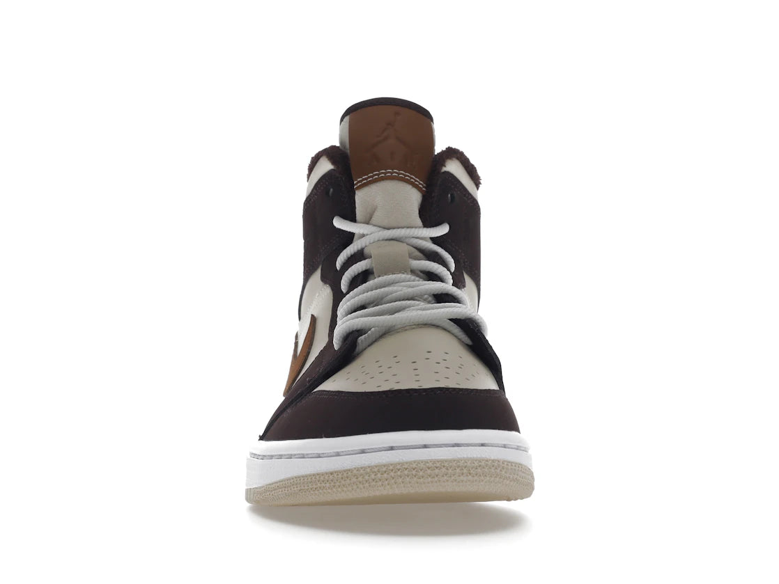 Jordan 1 Mid SE Brown Basalt Oatmeal (Women's)