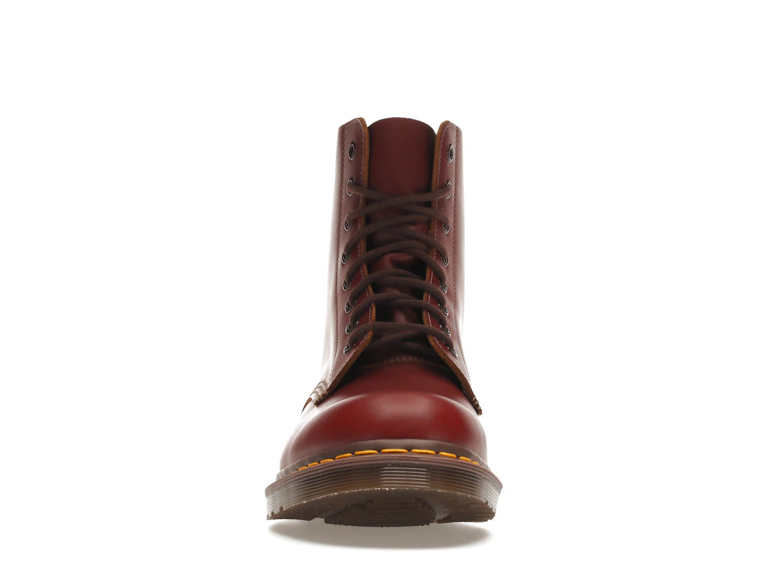 Dr. Martens 1460 Vintage Made In England Lace Up Boot Oxblood Quilon