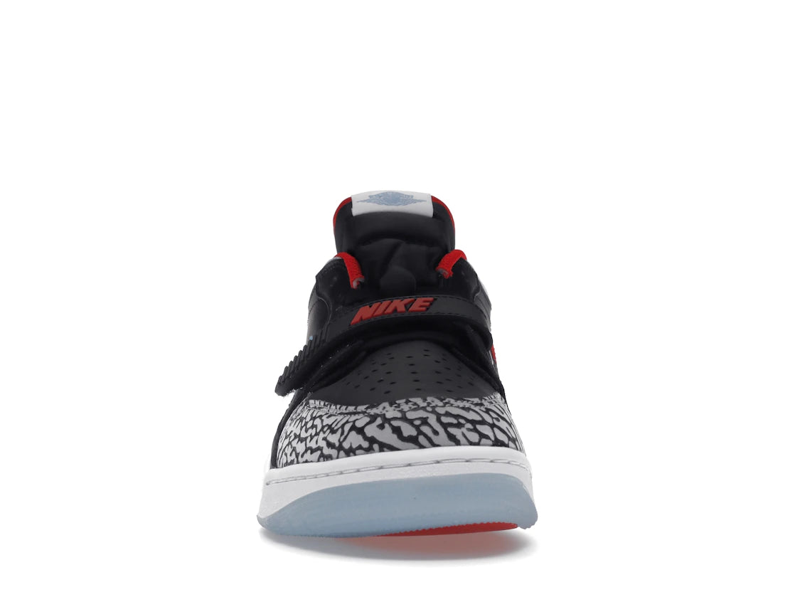 Jordan Legacy 312 Low Black Valor Blue - vue secondaire B