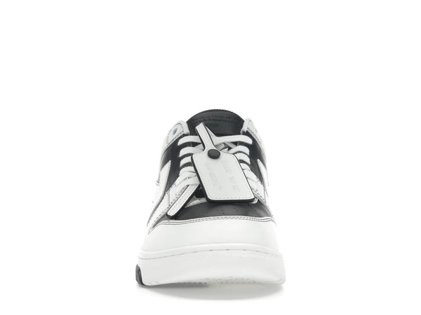 OFF-WHITE Out Of Office OOO Low Tops Black White