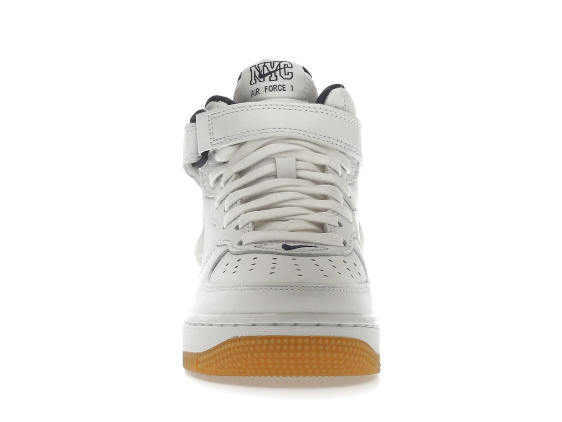 Nike Air Force 1 Mid QS Jewel NYC White Midnight Navy