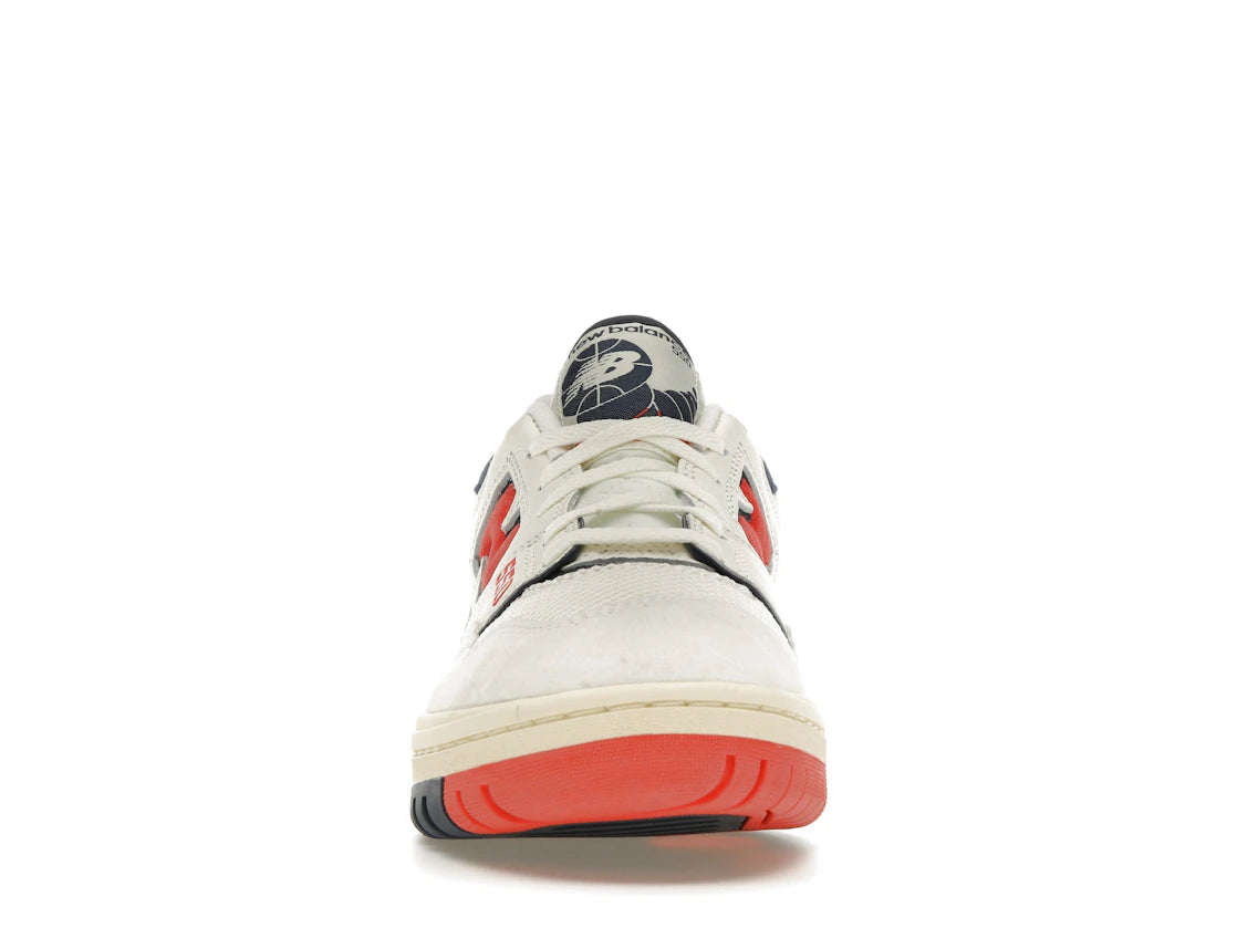New Balance 550 Sea Salt Pack Blast Red