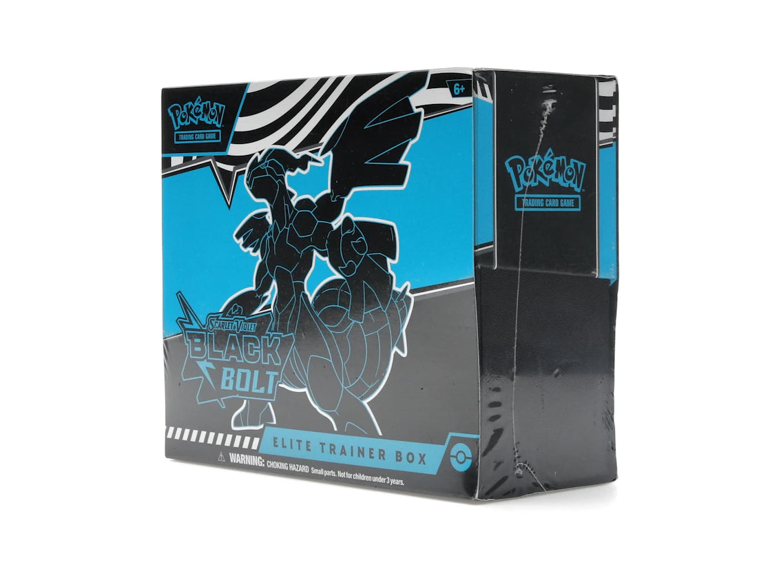 2025 Pokémon Scarlet & Violet Black Bolt Elite Trainer Box