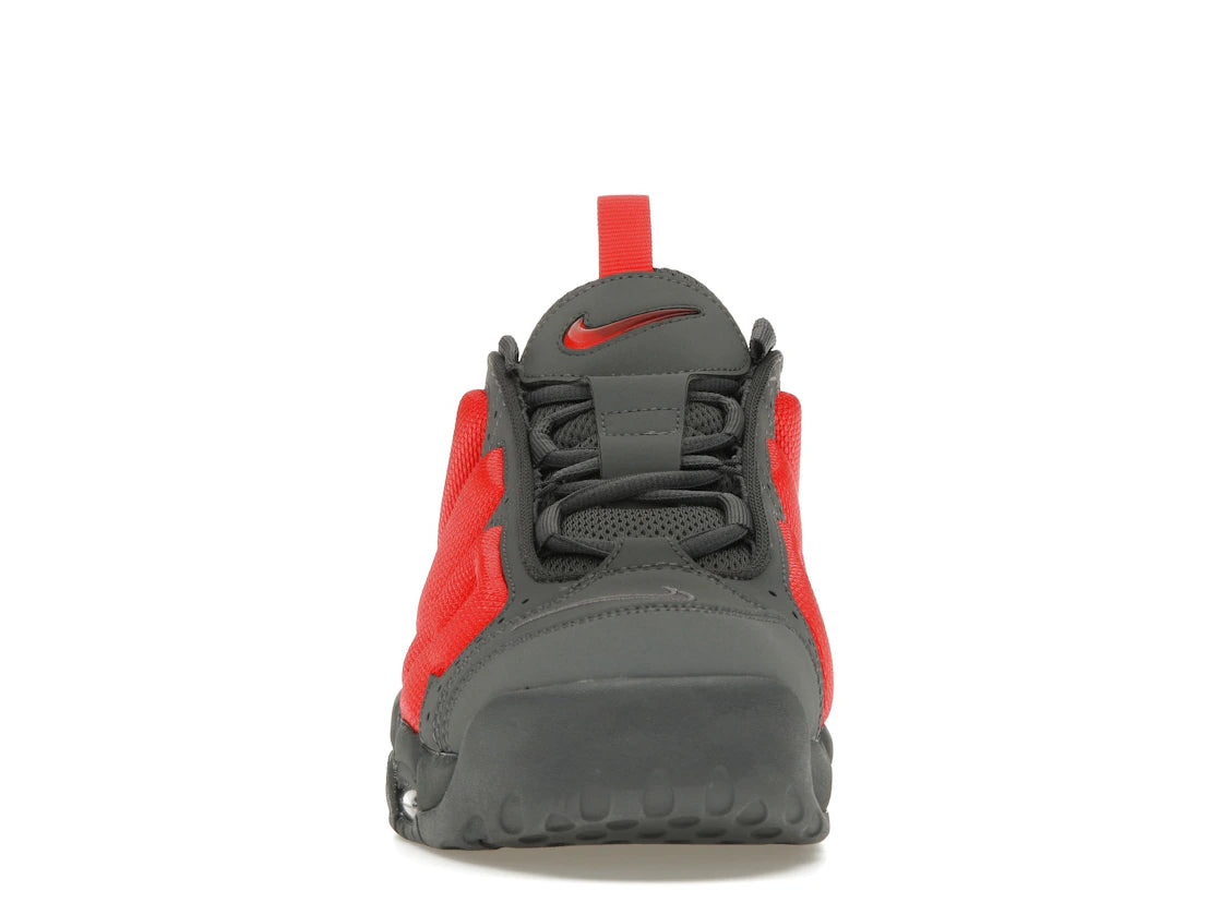 Nike Air More Uptempo Low Dark Grey Light Crimson