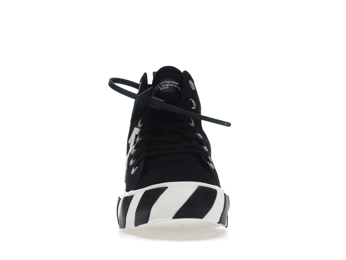 OFF-WHITE Vulc Mid Canvas Schwarz Weiß