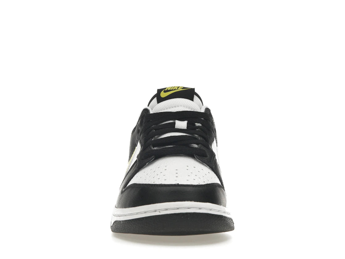 Nike Dunk Low Black Opti Yellow - vue secondaire B