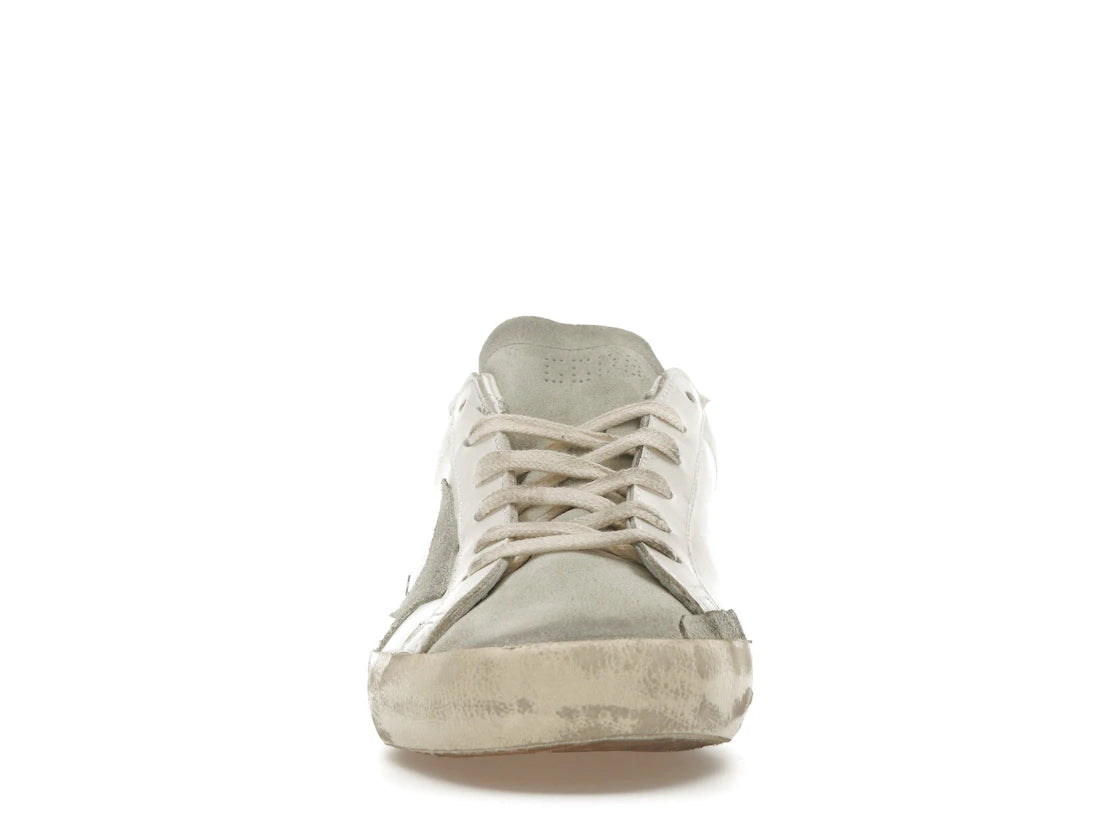 Golden Goose Super-Star White Dark Grey Glitter (Women's)