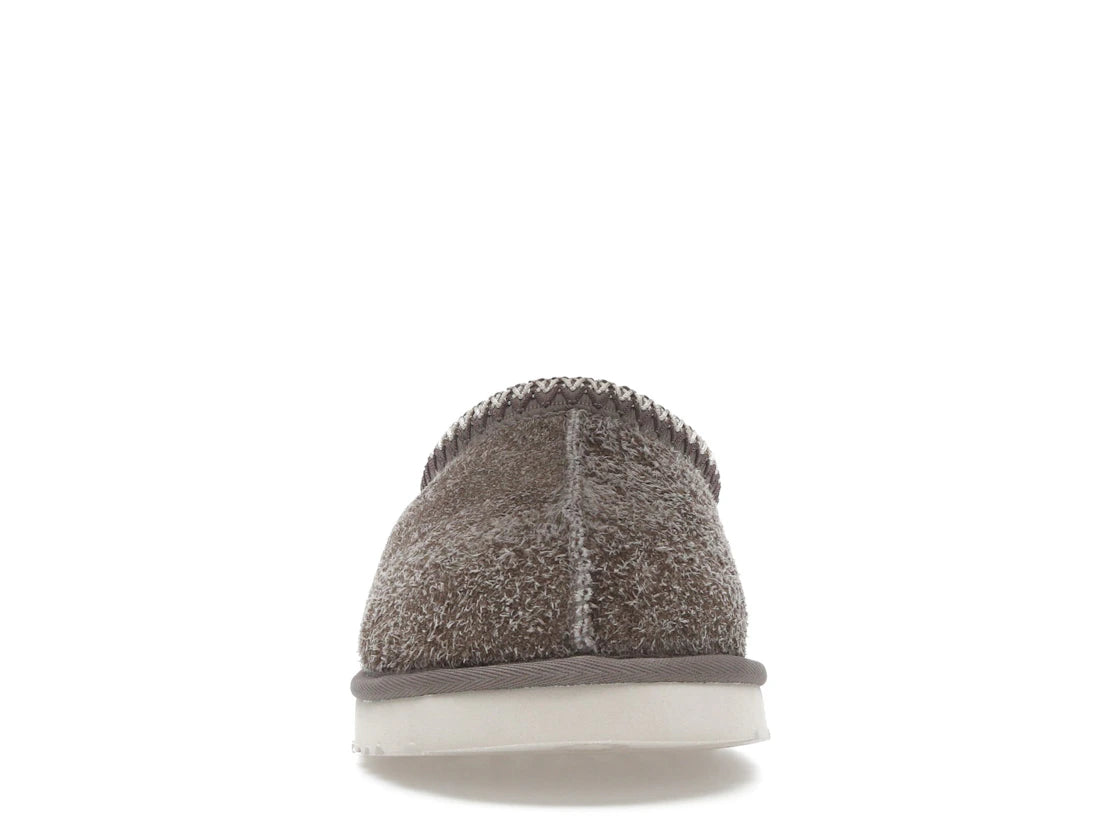UGG Tasman Shaggy Suede Slipper Smoke Plume
